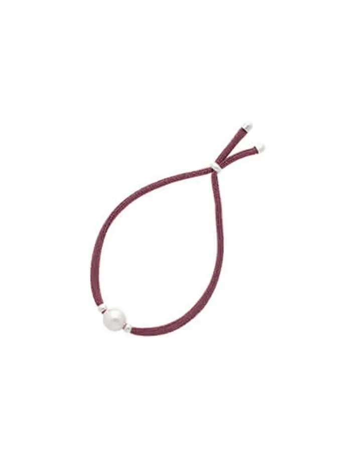 Best Majorica Adjustable Magenta Stretch Sifnos Bracelet With Pearl