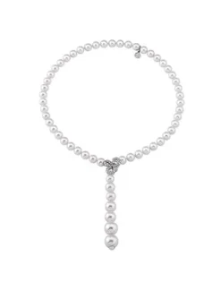 Best Sale Majorica Adjustable Necklace Carina