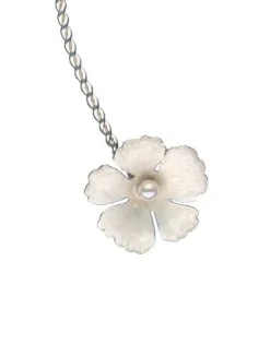 Shop Majorica Adjustable Silver Santorini Bianco Bridal Choker With Nacre Flowers