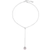 Best Sale Majorica Adjustable Steel Necklace Aura With Nuage Pearl