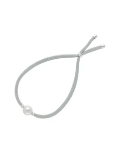 Clearance Majorica Adjustable Turquoise Stretch Sifnos Bracelet With Pearl