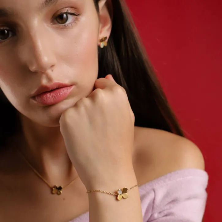 Best Sale Majorica Ayanti Gold Bracelet With Mother-Of-Pearl Detail