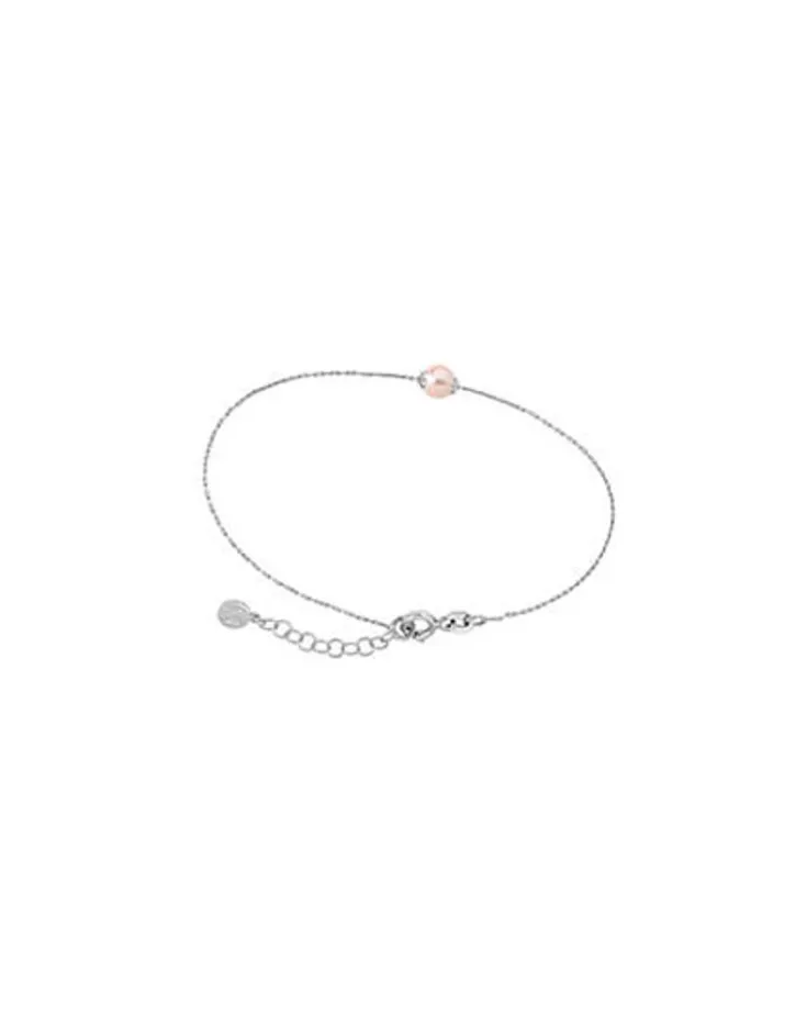 Sale Majorica Bracelet Cies Silver With Pink Pearl