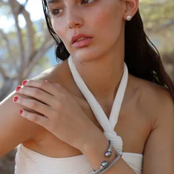 Discount Majorica Bracelet Tender Gray Pearl
