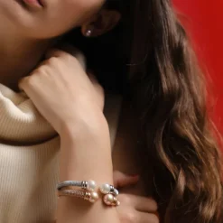 Hot Majorica Bracelet Tender White Pearl
