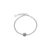 Store Majorica Chain Bracelet Nuada Steel And Gray Pearl