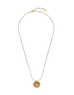 Best Sale Majorica Clavelina Pendant With Chain With Round White Pearl
