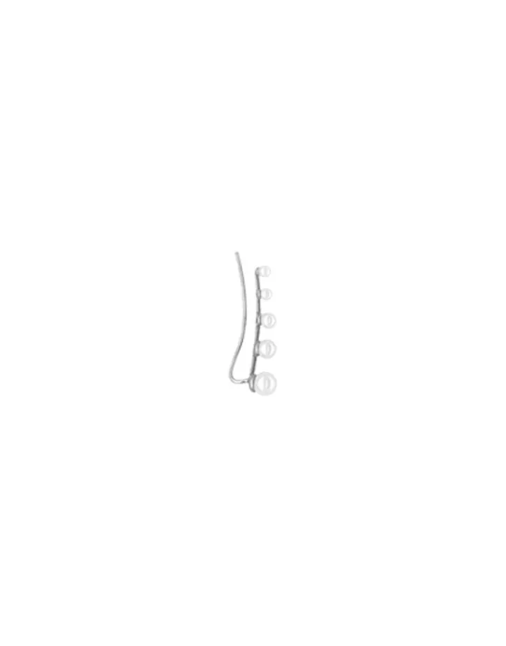 Clearance Majorica Climber Dangle Earring With Pearls Left