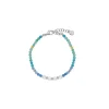 Fashion Majorica Color Pop Sea Bracelet With Gradient Stones And White Pearls