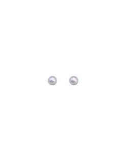 Shop Majorica Earrings Cies Silver With 4Mm Nuage Pearl