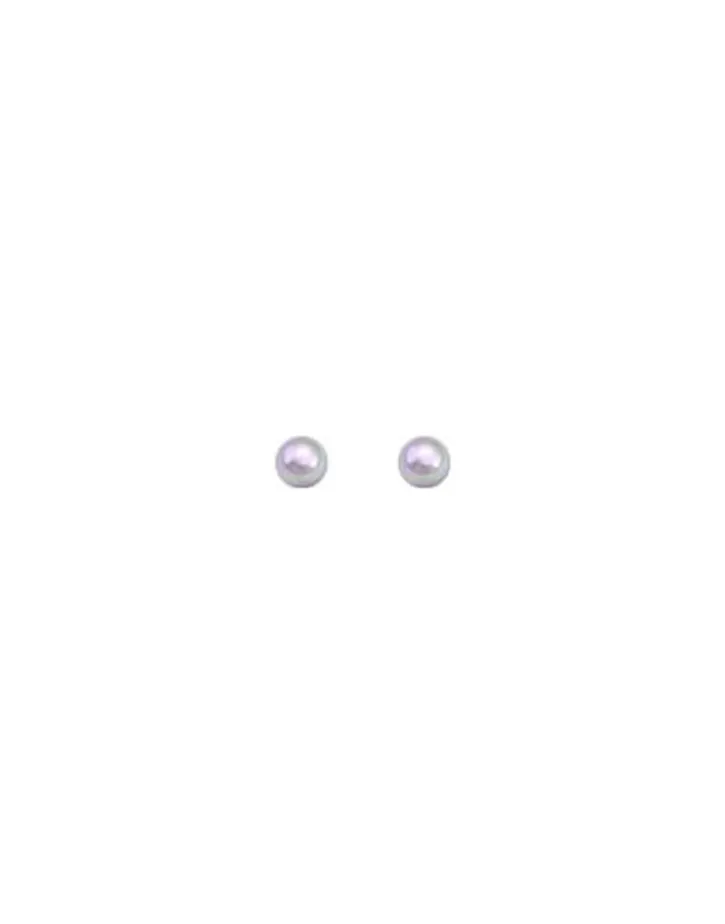 Shop Majorica Earrings Cies Silver With 4Mm Nuage Pearl