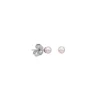 Flash Sale Majorica Earrings Cies Silver With 4Mm Pink Pearl