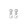 Sale Majorica Earrings Exquisite Pave
