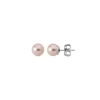 Discount Majorica Earrings Lyra With 8Mm Pink Pearl