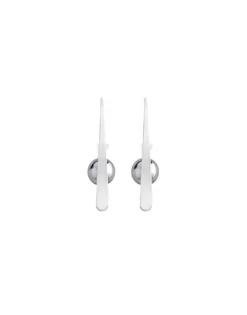 Shop Majorica Earrings Planet Silver With 10Mm Gray Pearl