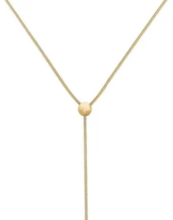 Best Sale Majorica Gold Plated Necklace Alba With White Pearl