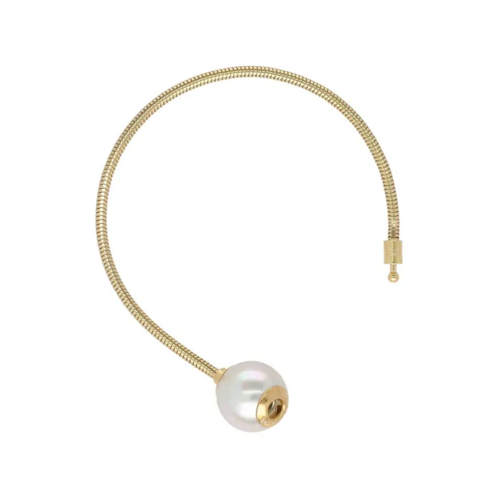 Flash Sale Majorica Gold Steel Zindis Bracelet 17,5Cm