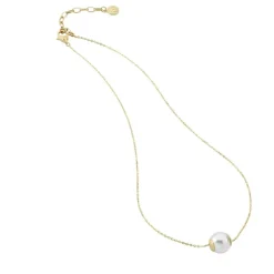 Fashion Majorica Golden Silver Large Pendant Nuada 12Mm