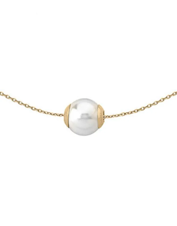 Hot Majorica Golden Silver Pendant Nuada 14Mm