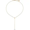 Shop Majorica Golden Steel Short Necklace Aura