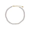 Store Majorica Gold-Plated Silver Necklace Ballet 8 Mm