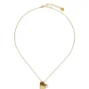 Outlet Majorica Heart Pendant Dolce Cuore In Steel And Heart With White Pearl