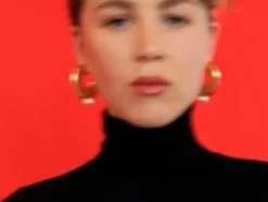 Hot Majorica Juno Large Hoop Earrings In Gold Steel And Pearl