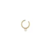 Shop Majorica Kea Gold Earcuff Earring With Round Central Pearl