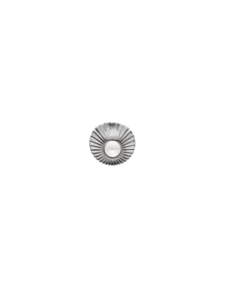 Discount Majorica Large Le Palm Steel Ring With White Pearl