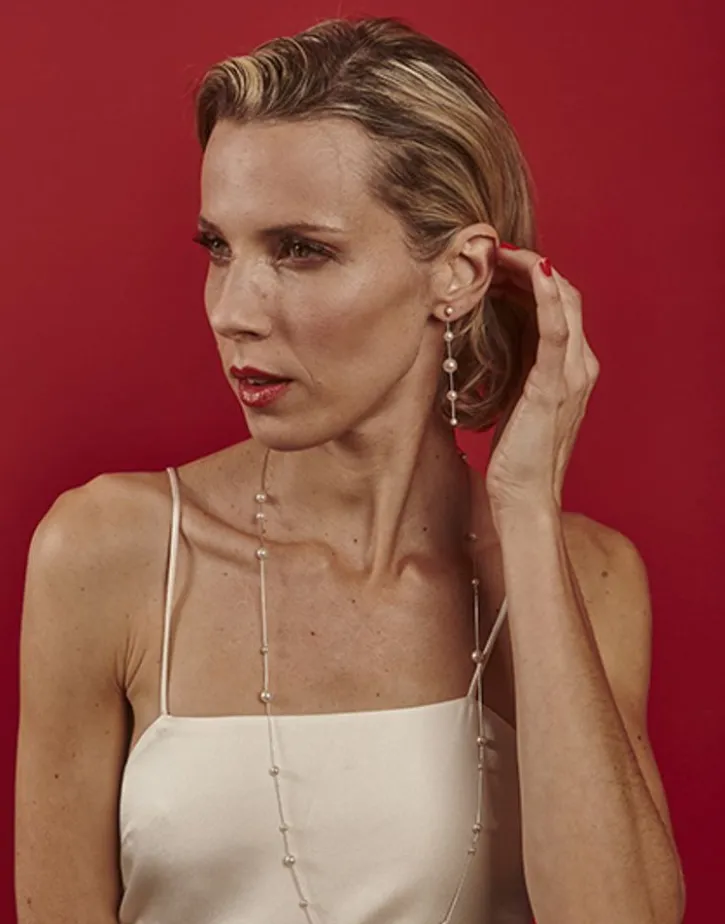 Best Majorica Long Dangle Earrings With Round Pearls