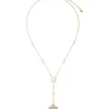 Best Sale Majorica Long Roxana Necklace With A Mother-Of-Pearl Flower