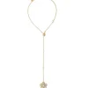 Clearance Majorica Long Roxana Necklace With Pearl Flower