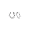 Best Majorica Medium Hoop Earrings Ada With Pearls