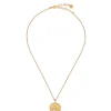 Sale Majorica Mom Love Necklace With Gold Pendant