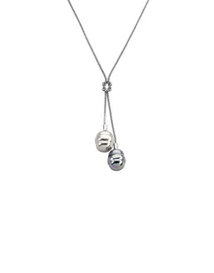 Store Majorica Necklace Tender With Gray And Nuage Barroque Pearls