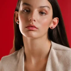 Flash Sale Majorica Pearl Earrings Set Lyra 8 Mm White, Gray, Nuage