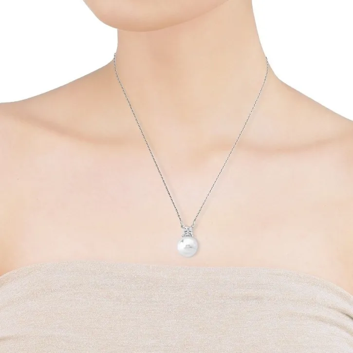 Cheap Majorica Pendant Selene 12Mm Pearl