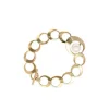 Sale Majorica Petra Chain Bracelet Golden With White Pearl
