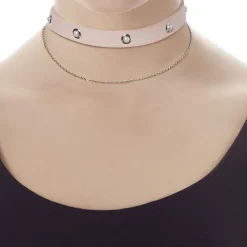 Flash Sale Majorica Pink Choker Necklace Moonlight