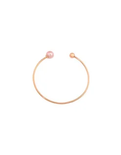 Hot Majorica Pink Small Bracelet Aura With Pink Pearl