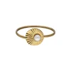 Best Majorica Rigid Le Palm Gold-Steel Bracelet With A White Pearl