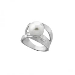 Best Majorica Ring Planet With 12Mm White Pearl