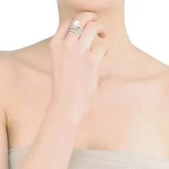 New Majorica Ring Scherzo