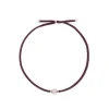 Discount Majorica Sifnos Adjustable Unisex Elastic Necklace Magenta