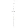 Cheap Majorica Silver Algaida Bracelet With Round Pearl And Black Murano Glass