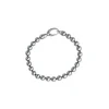 Flash Sale Majorica Silver Bracelet Lyra With 6Mm Gray Pearls