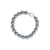 Hot Majorica Silver Bracelet With 10Mm Gray Pearls Lyra