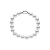 Store Majorica Silver Bracelet With 10Mm White Pearls Lyra