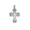 Best Sale Majorica Silver Medieval Cross Pendant With Round Pearl