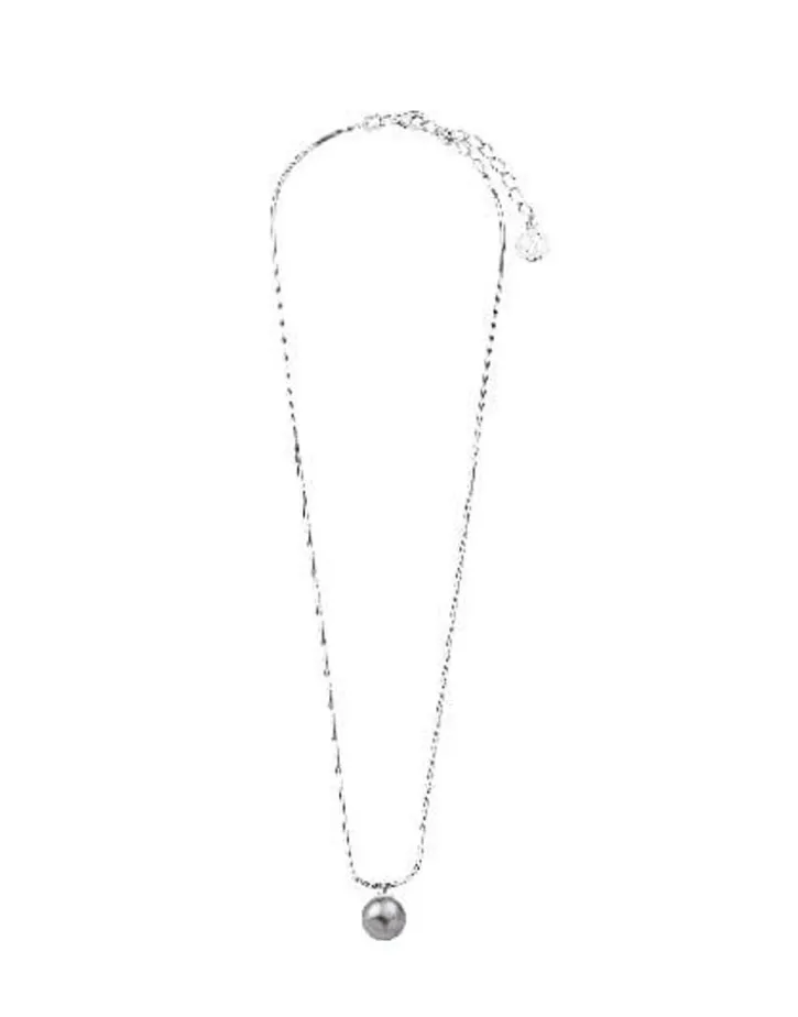 New Majorica Silver Pendant Nuada 10Mm Gray Pearl